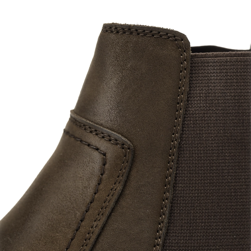 BOTIN CUERO HOMBRE ALOIS CAFE  OSCURO ZAMETA - 6