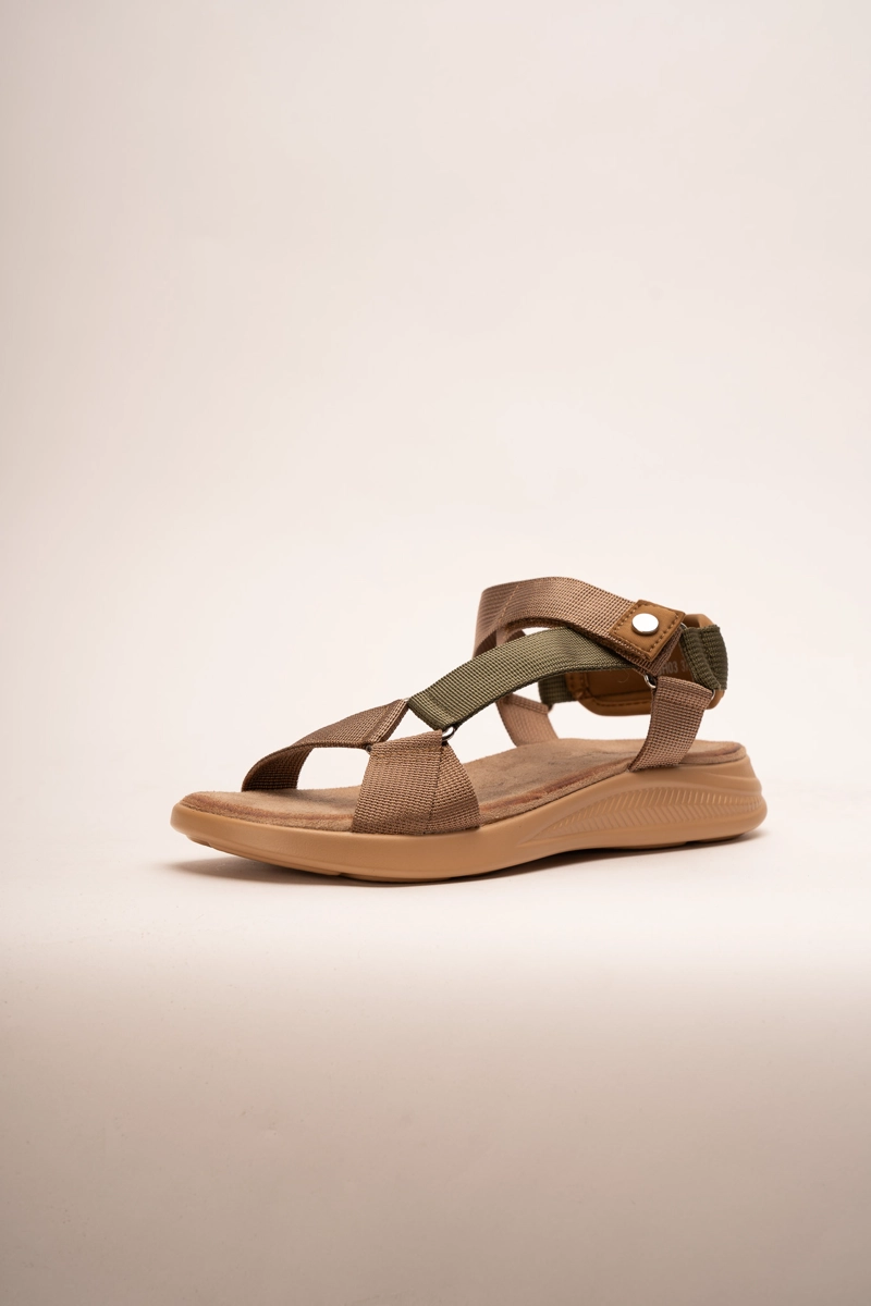 SANDALIA CASUAL MUJER CAMEL BASMA CHINITOWN - 2