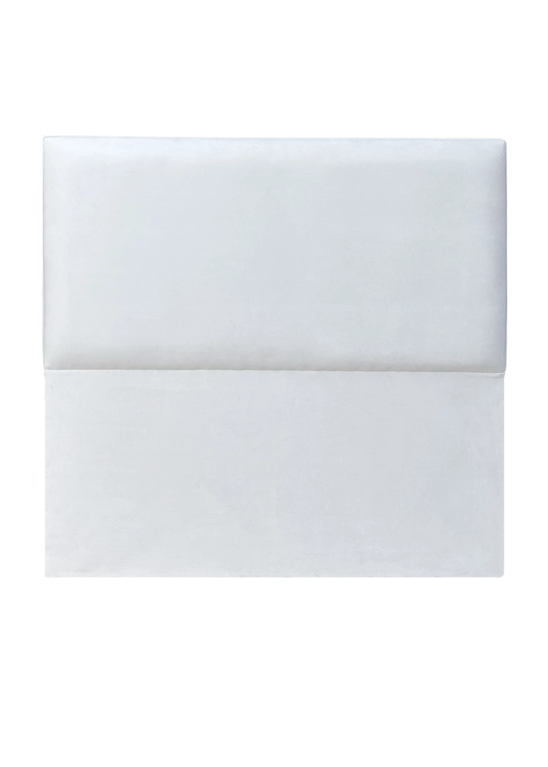 RESPALDO DE CAMA FLAT VIVO FELPA CRUDO - SUPER KING - 2