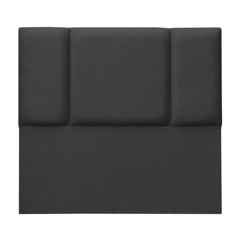 RESPALDO DE CAMA BLOCK LINO GRAFITO - SUPER KING - 2