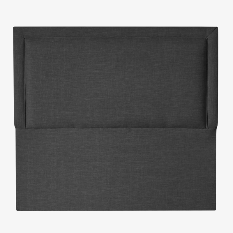 RESPALDO DE CAMA FLAT FRAME VIVO LINO GRAFITO - 1 PLAZA - 2