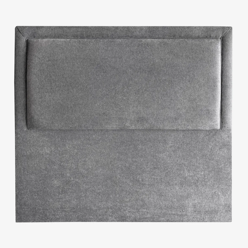 RESPALDO DE CAMA FLAT FRAME VIVO LINO GRIS - 1.5 PLAZA - 2
