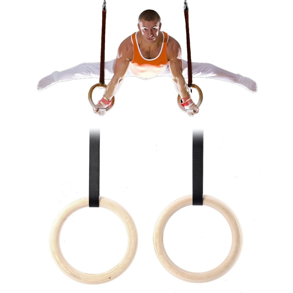ANILLAS OLIMPICAS BASKO FITNESS MADERA - 1