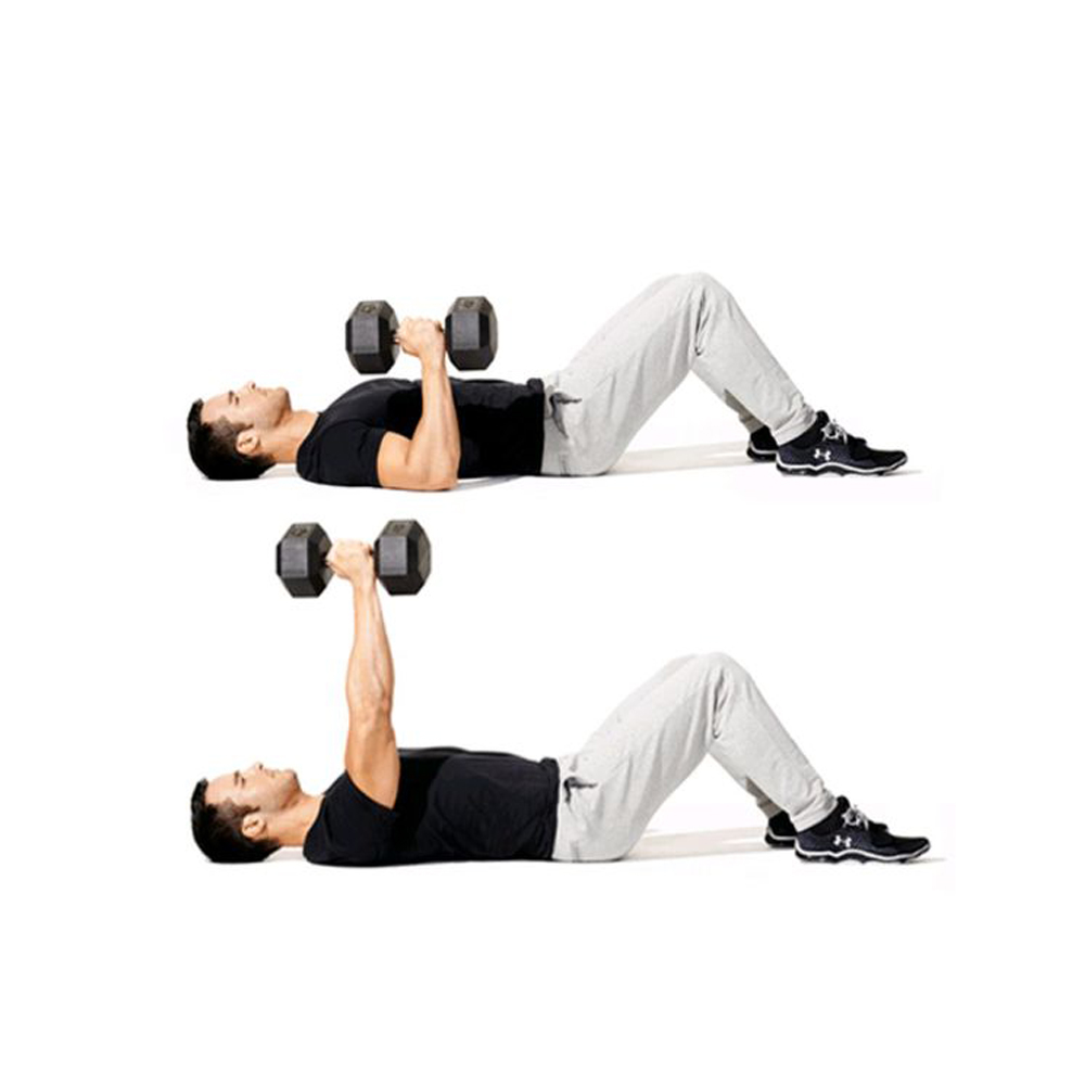 MANCUERNAS HEXAGONALES DE CAUCHO PAR 10 KG - 2