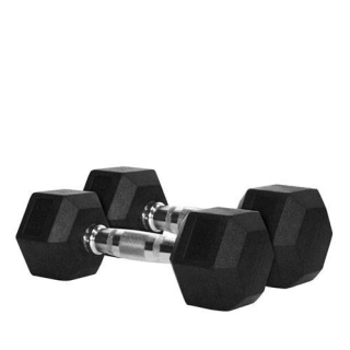 MANCUERNAS HEXAGONALES DE CAUCHO PAR 12,5 KG - 1
