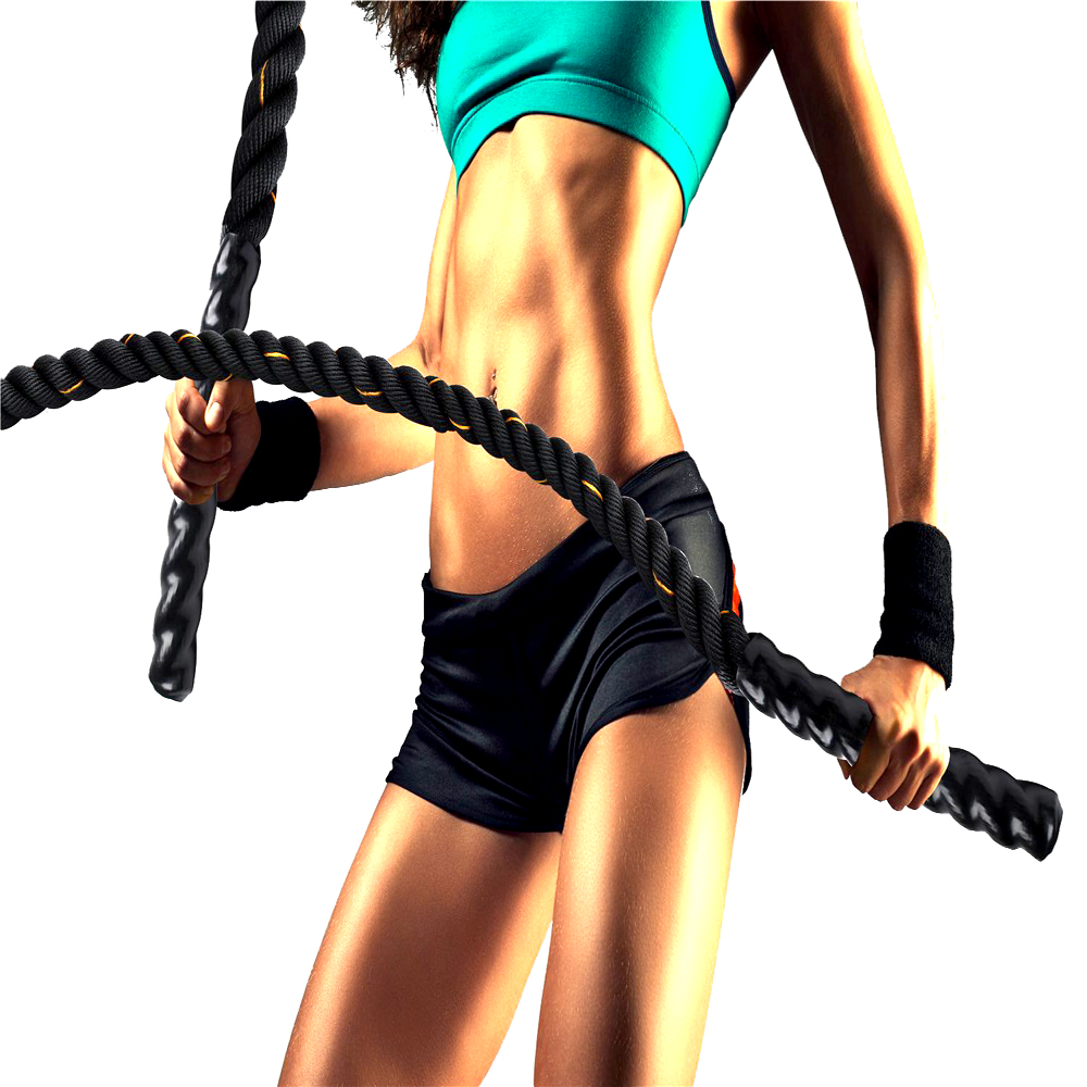 CUERDA FUNCIONA BASKO FITNESS BATTLE ROPE L 9 MTS - 4