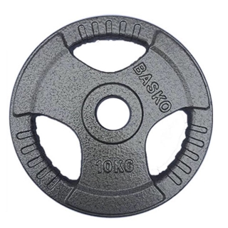 DISCOS OLIMPICOS ACERO PAR 10 KG - 1