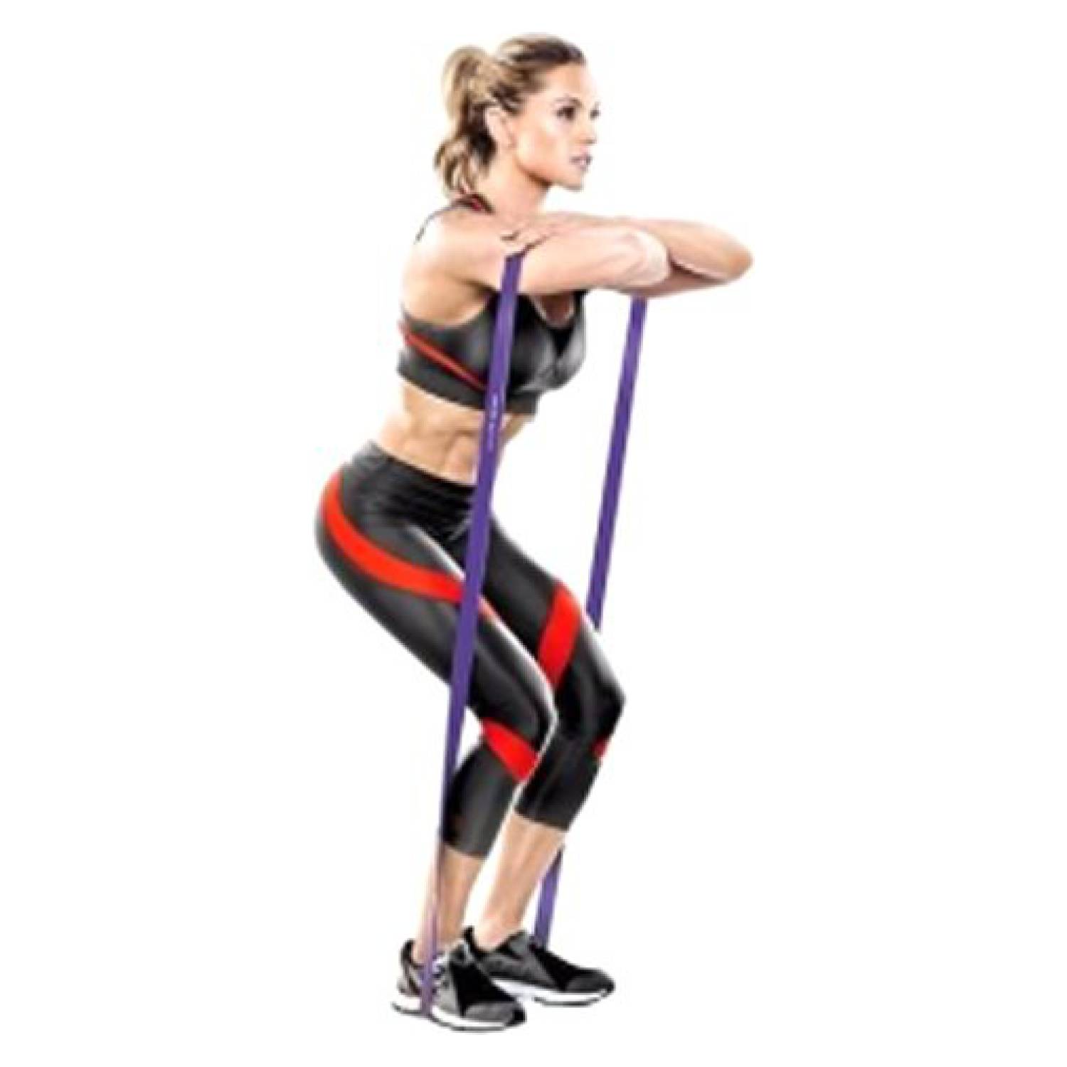 BANDA DE RESISTENCIA BASKO FITNESS POWER BAND PACK X5 RESISTENCIA - 3