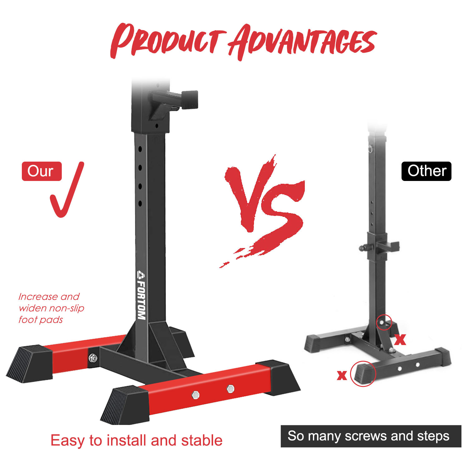 RACK BASKO FITNESS MULTIFUNCION AJUSTABLE - 3