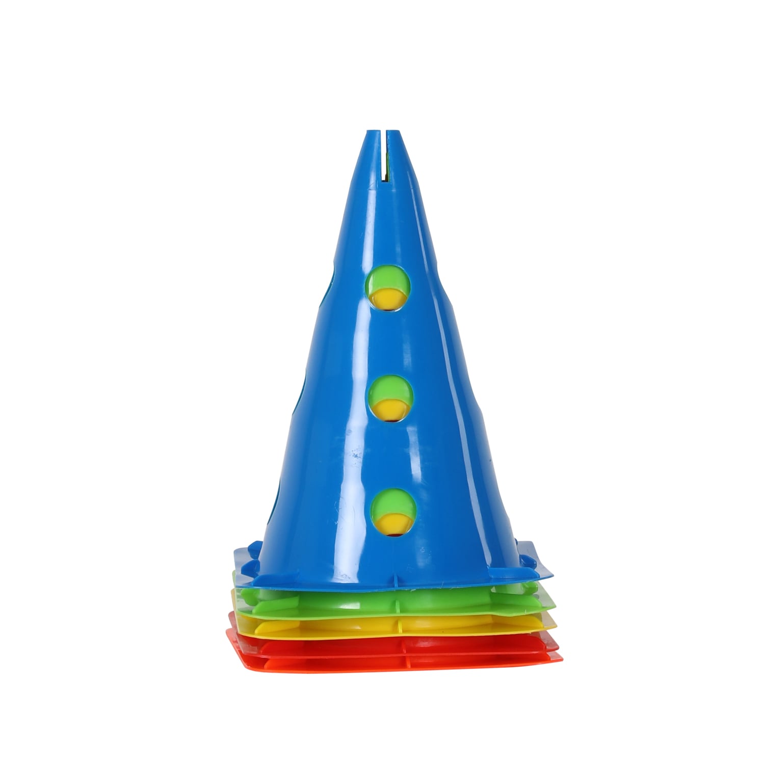 SET 5 CONOS BASKO FITNESS PVC COORDINACION AGILIDAD - 1
