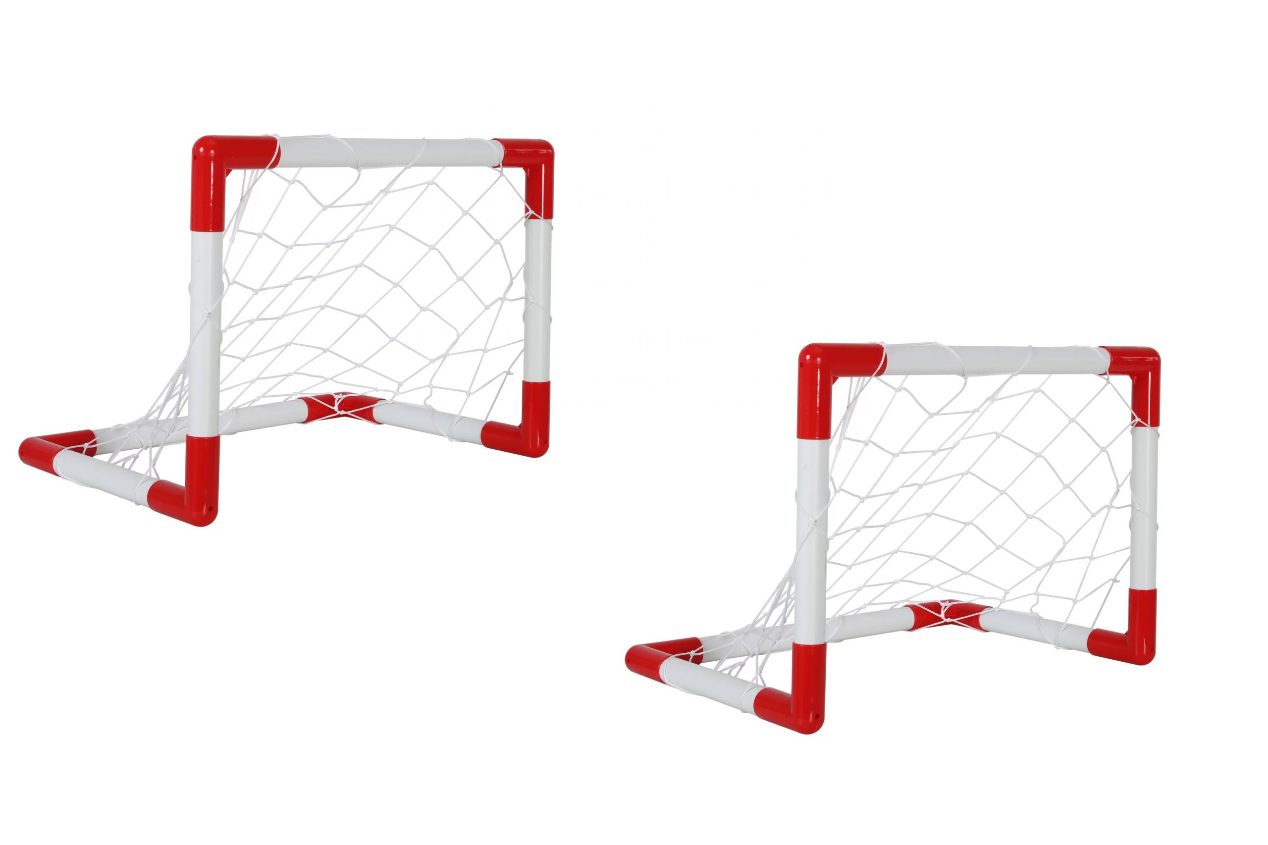 PACK 2 ARCO BASKO FITNESS PVC DE FUTBOL JUGUETE KIDS PRO 60X40X40CM - 1
