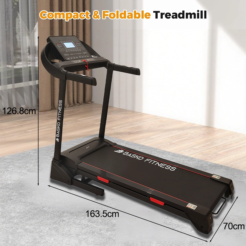 TROTADORA ELÉCTRICA BASKO FITNESS 3 ELITE 16 KM/H AUTOINCLINACION - 2