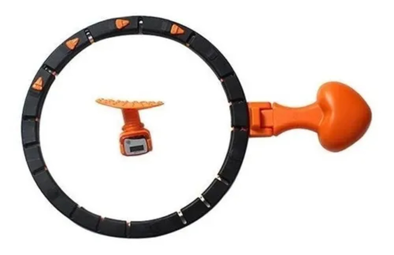 ARO BASKO FITNESS ACERO ABDOMINALES SMART HULA HOOP DIÁMETRO AJUSTABLE - 1