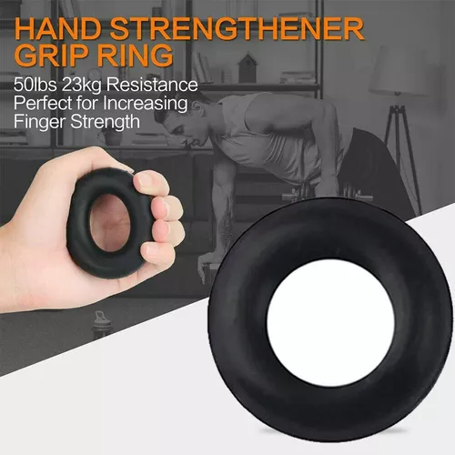 HAND GRIP BASKO FITNESS AJUSTABLE SET 5 PIEZAS NEGRO - 4