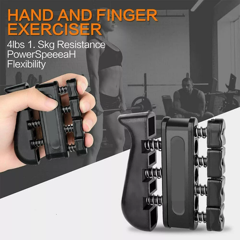 HAND GRIP BASKO FITNESS AJUSTABLE SET 5 PIEZAS NEGRO - 5