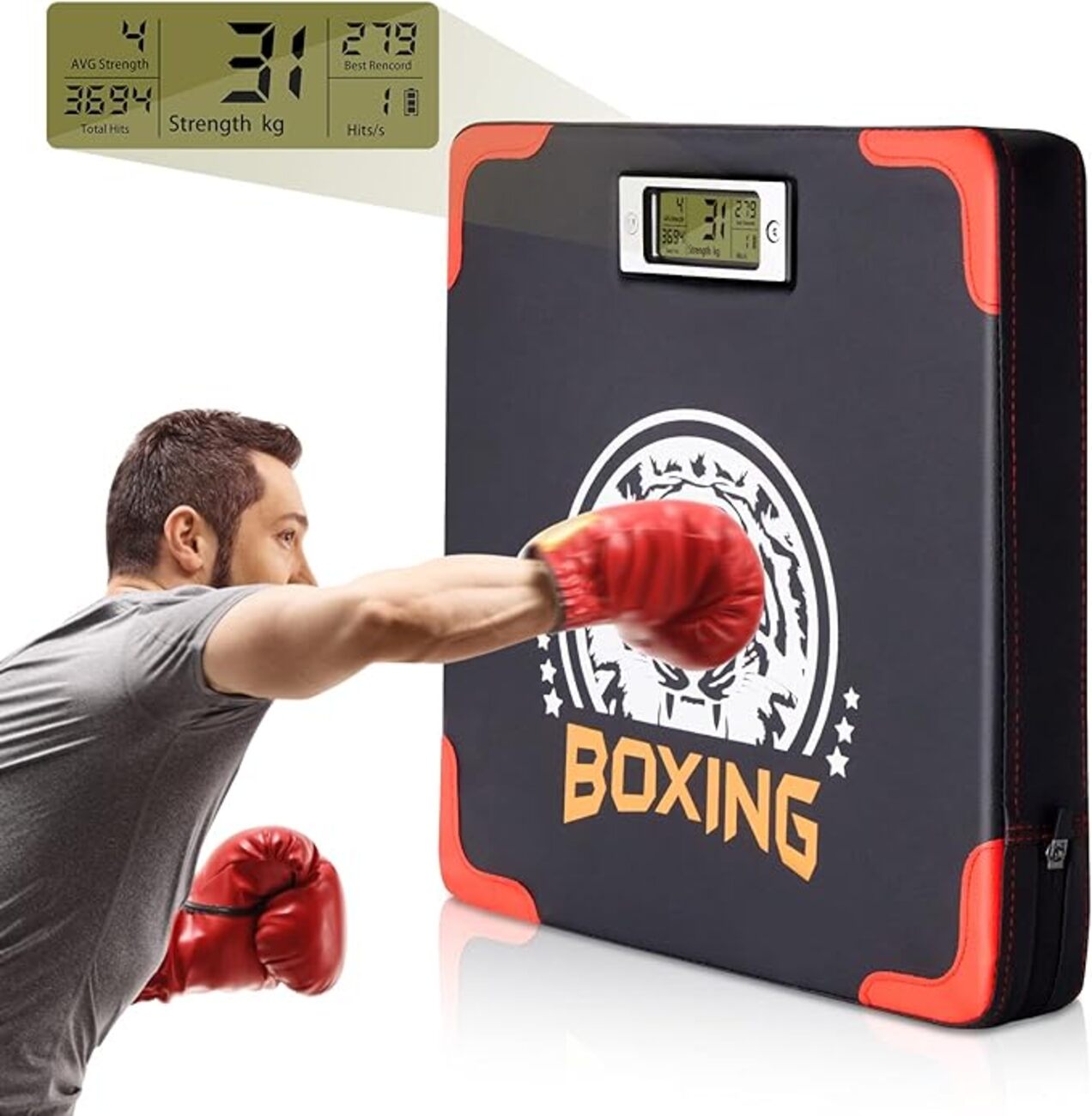 MEDIDOR DE FUERZA BASKO FITNESS DE GOLPE BOXEO - 1