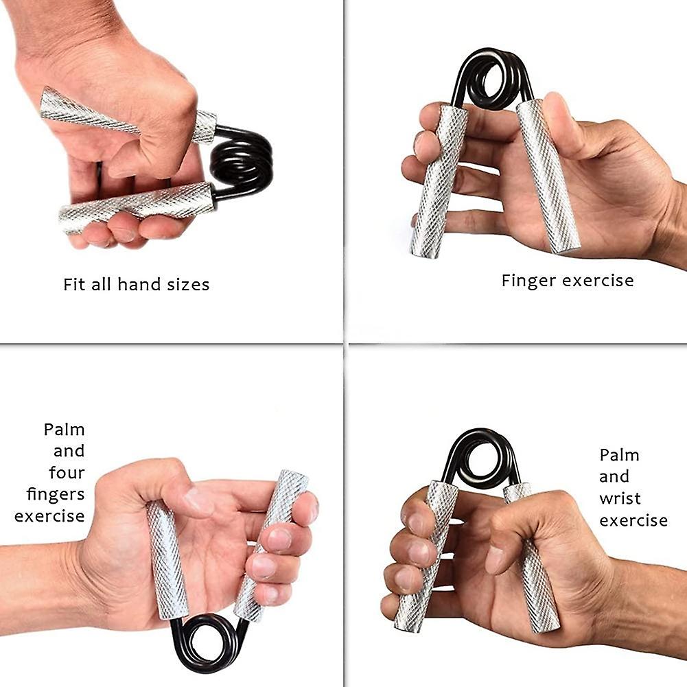 HEAVY GRIP BASKO FITNESS ACERO SET AGARRE FUERZA DE MANO 45 KG A 157KG - 4