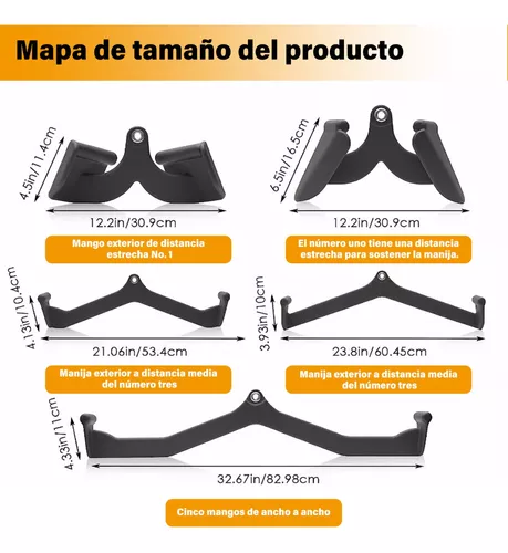 SET POLEAS BASKO FITNESS PRO DORSALES - 3
