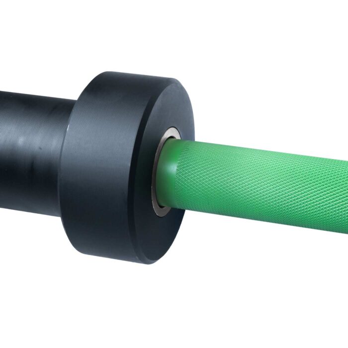 BARRA OLIMPICA CERAKOTE GREEN 1500 LBS - 2