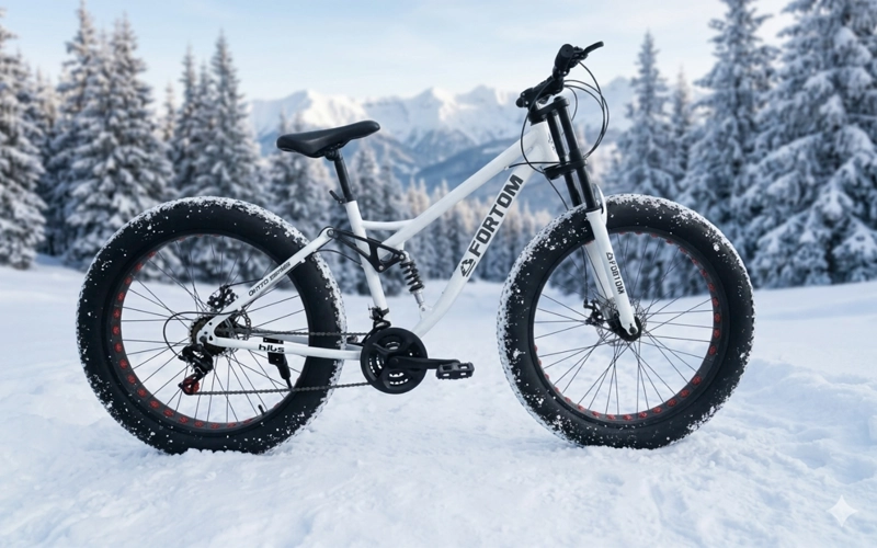 BICICLETA FAT BIKE ARO 26 WHITE - 4
