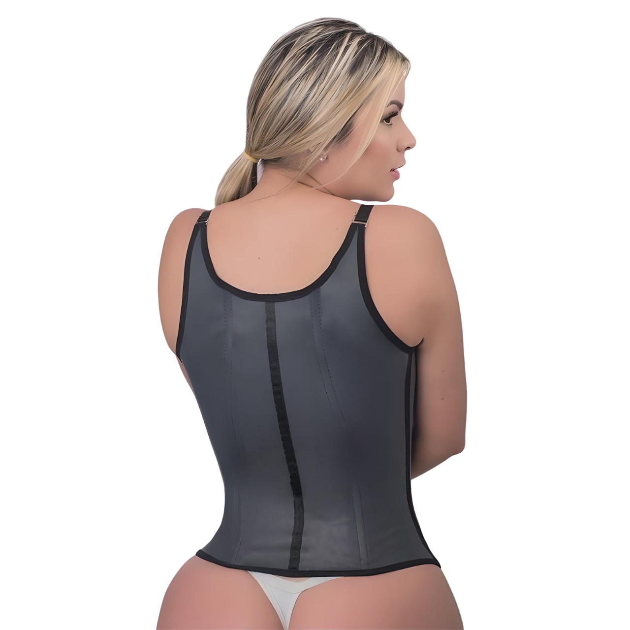 FAJA REDUCTORA COLOMBIANA ALTA COMPRESION TIPO CHALECO - 2