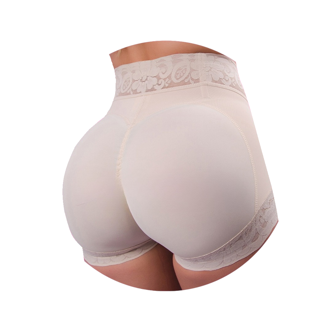 FAJA SHORT COLOMBIANA LEVANTA COLA CONTROL ABDOMINAL - 3