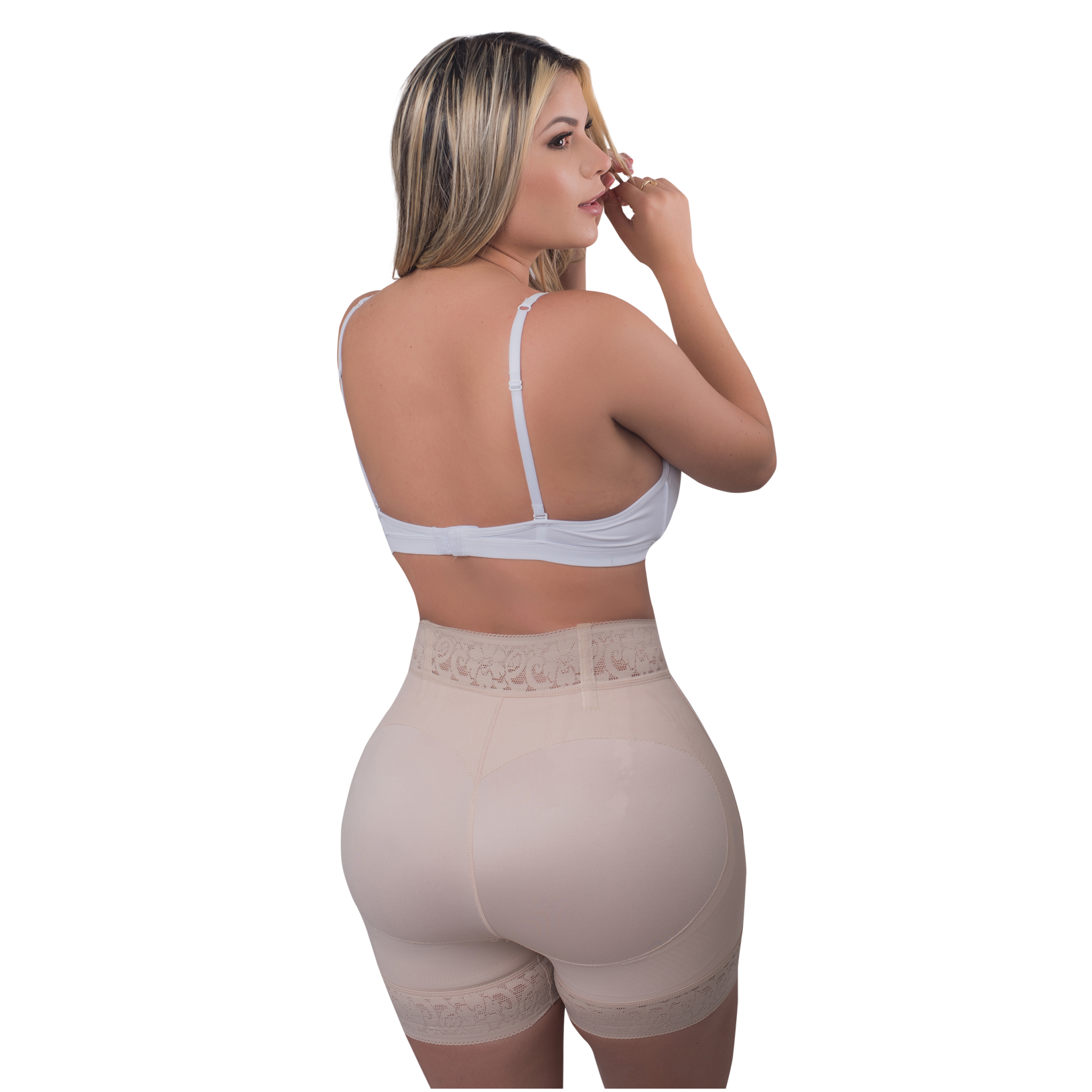 FAJA SHORT LEVANTA COLA COLOMBIANA TALLE ALTO CONTROL ABDOMINAL - 2