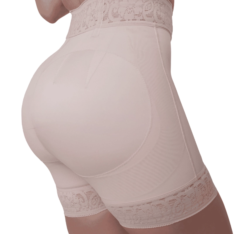 FAJA SHORT LEVANTA COLA COLOMBIANA TALLE ALTO CONTROL ABDOMINAL - 3