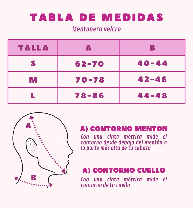 FAJA MENTONERA COLOMBIANA - USO POST QUIRURGICO FACIAL - 3