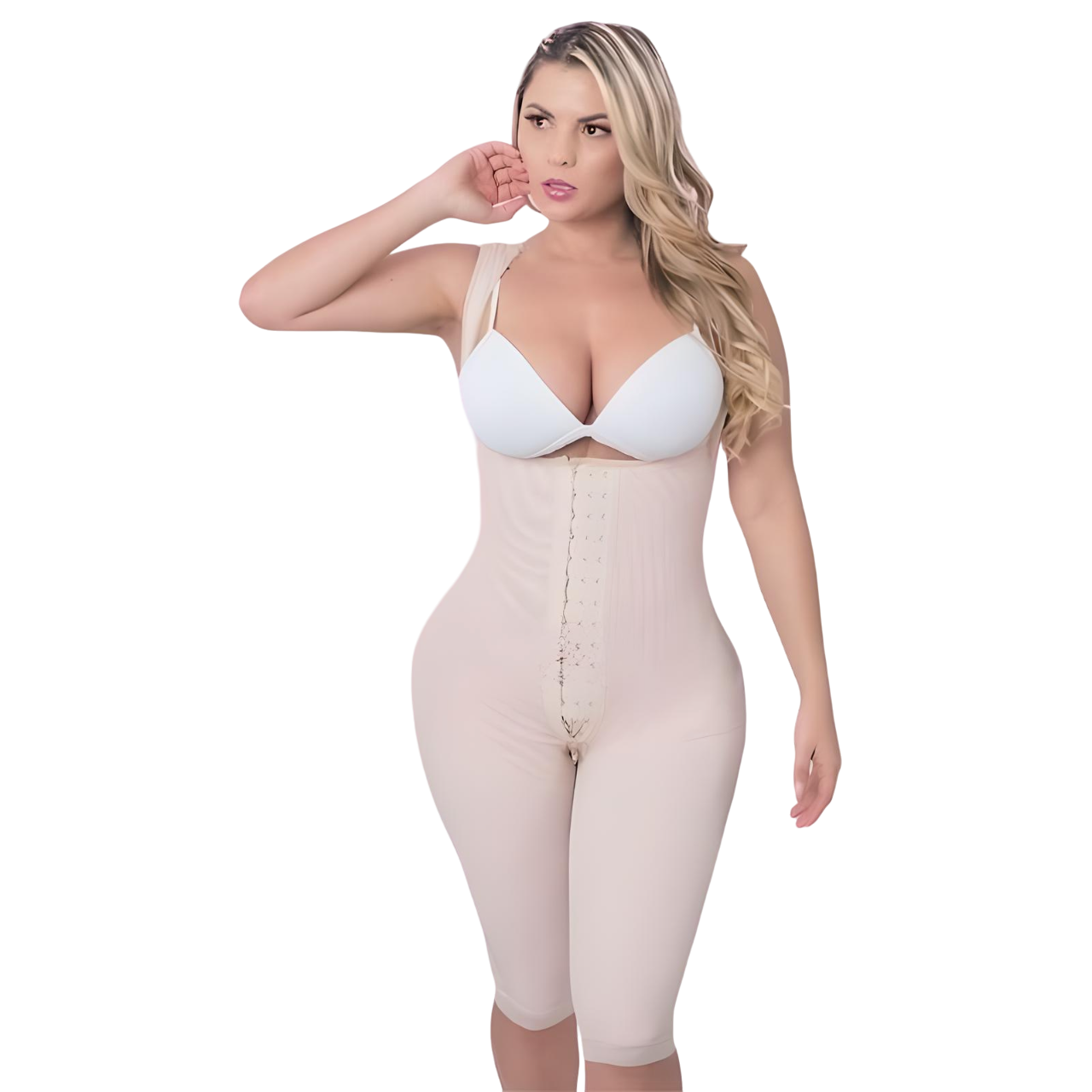 FAJA POST OPERATORIA COLOMBIANA COMPRESION ALTA - 1