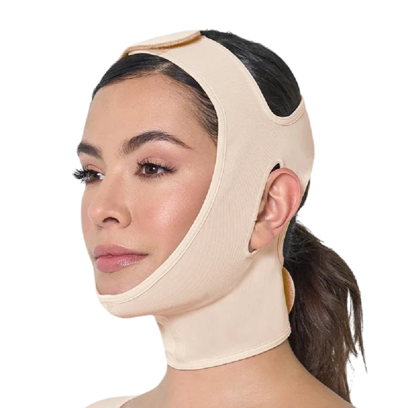 MENTONERA CON VELCRO POST OPERATORIA COMPRESION FACIAL - 1