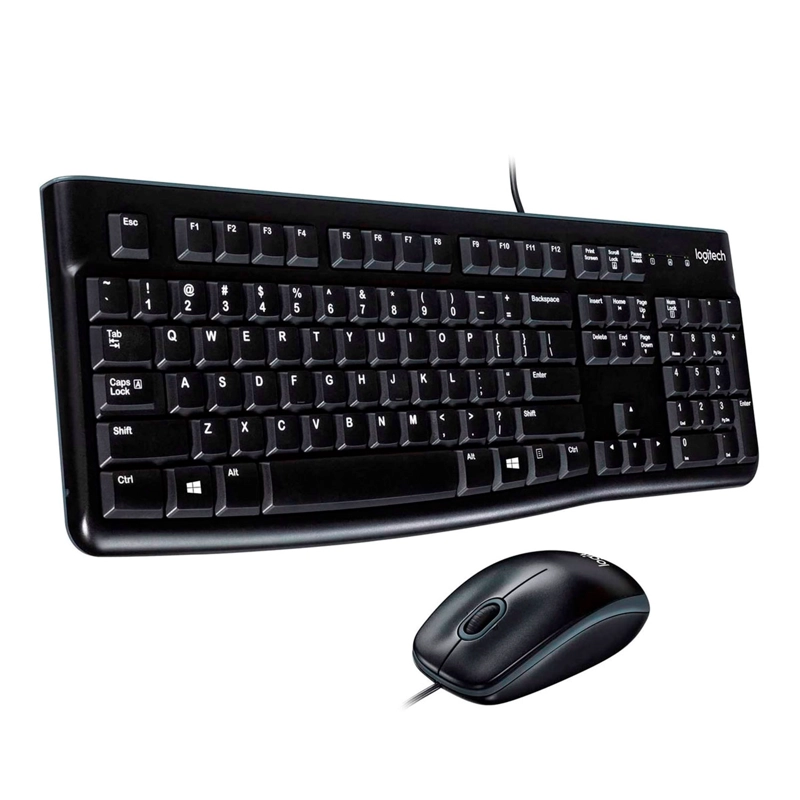 KIT TECLADO + MOUSE LOGITECH MK120 ESPAÑOL [920-004428] - 2