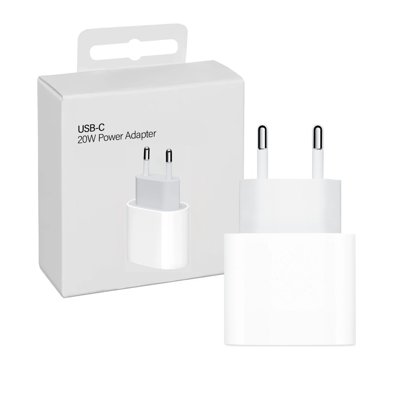 ADAPTADOR CARGADOR USB-C 20W CARGA RAPIDA PARA IPHONE - 1