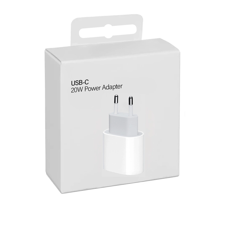 ADAPTADOR CARGADOR USB-C 20W CARGA RAPIDA PARA IPHONE - 5