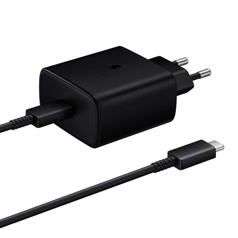 CARGADOR COMPATIBLE CON SAMSUNG 25W USB-C CARGA SUPER RAPIDA - 1