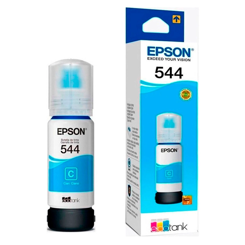 TINTA EPSON T544 L1110 L3110 L3150 L316 ORIGINAL NO GENE RICA - 1