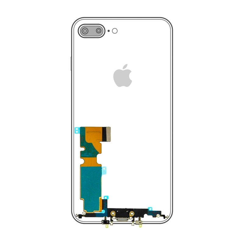FLEX DE CARGA COMPATIBLE CON IPHONE 8 PLUS - 3