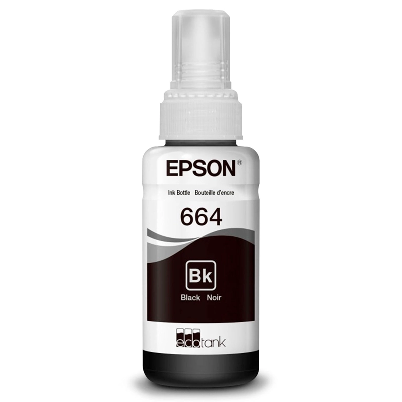 PACK 4 BOTELLAS DE TINTAS ECOTANK T664 ORIGINAL L380 L1300 - 2