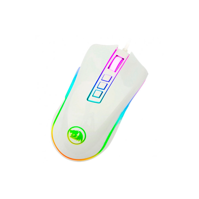 MOUSE GAMER REDRAGON COBRA 8 BOTONES 10000DPI RGB [ M711W ] - 2