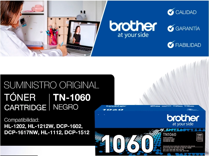 TONER BROTHER TN-1060 ORIGINAL HL-1112 / HL-1202 / HL-1212W - 7