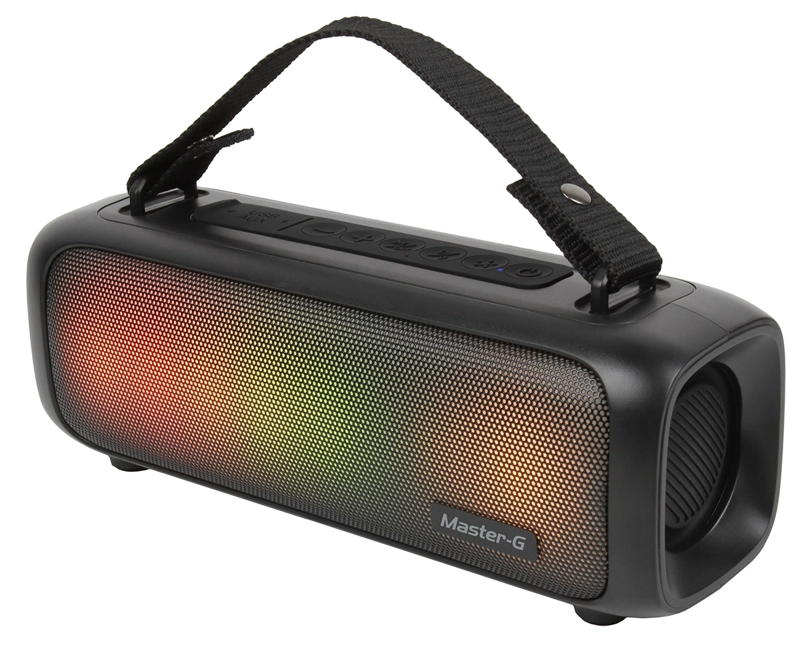 PARLANTE MASTERG GBOOM BLUETOOTH 2IN X2 FUNCION TWS LED RGB - 7