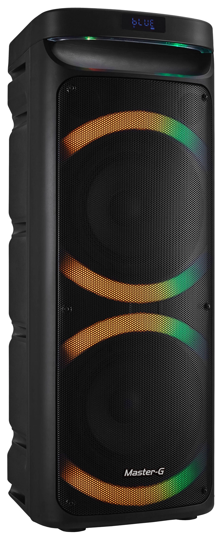 PARLANTE MASTERG KARAOKE PHANTOM BLUETOOTH 8IN X2 60W TWS EQ - 2