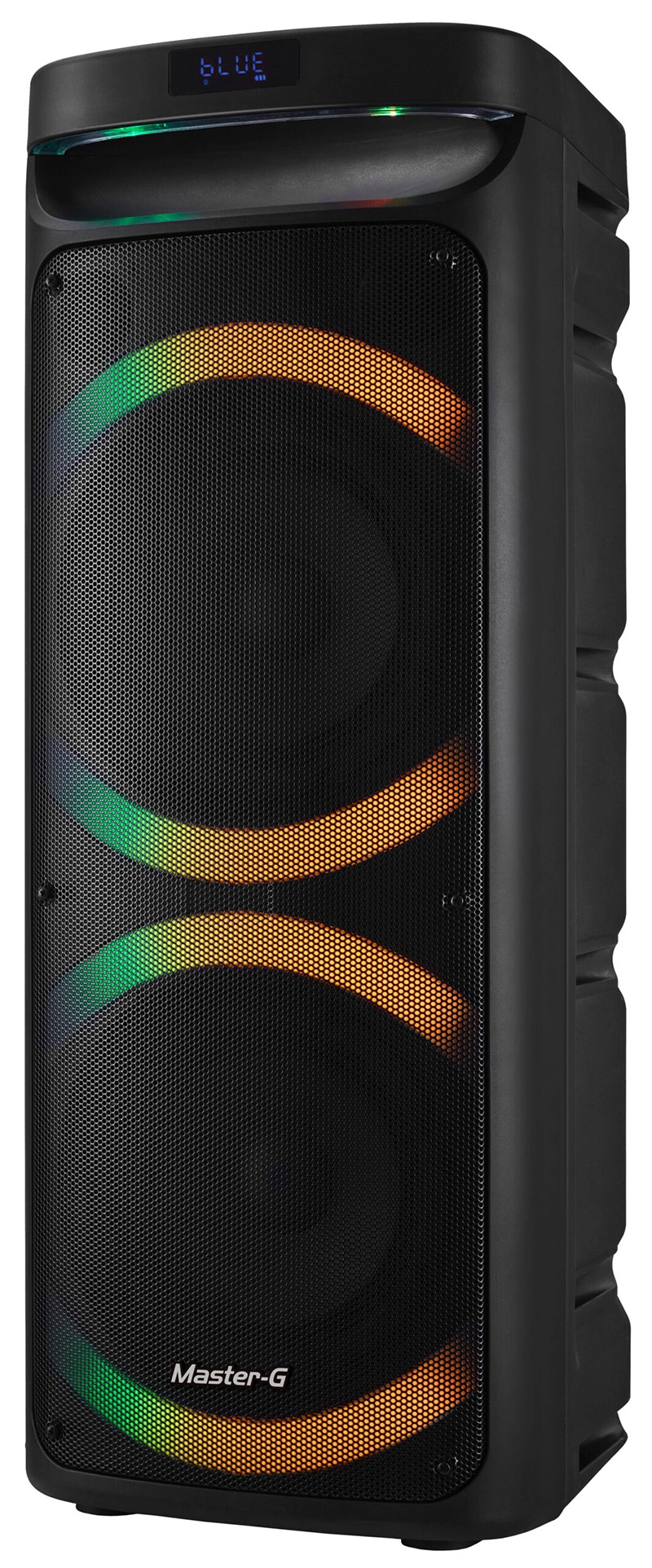 PARLANTE MASTERG KARAOKE PHANTOM BLUETOOTH 8IN X2 60W TWS EQ - 5