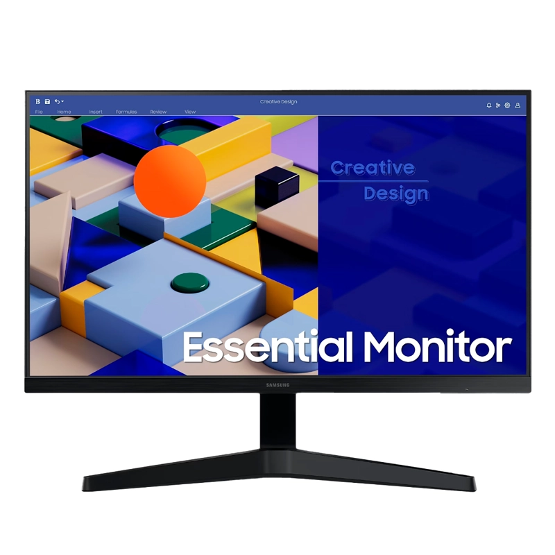 MONITOR PLANO SAMSUNG 24' FHD LED IPS 75HZ 5MS HDMI FREESYNC - 1