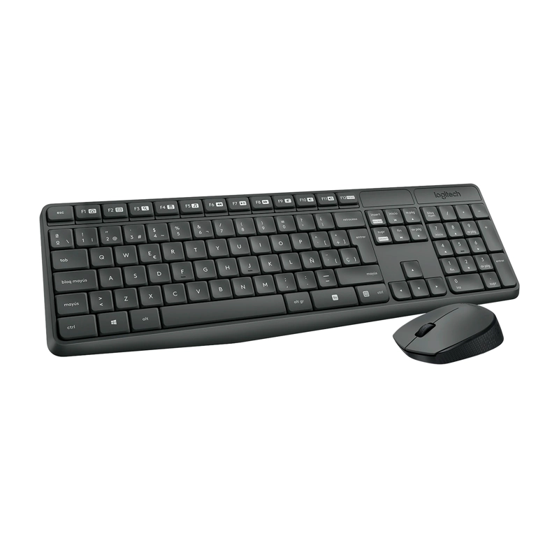 COMBO TECLADO Y MOUSE INALAMBRICO LOGITECH MK235 USB 1000DPI - 2