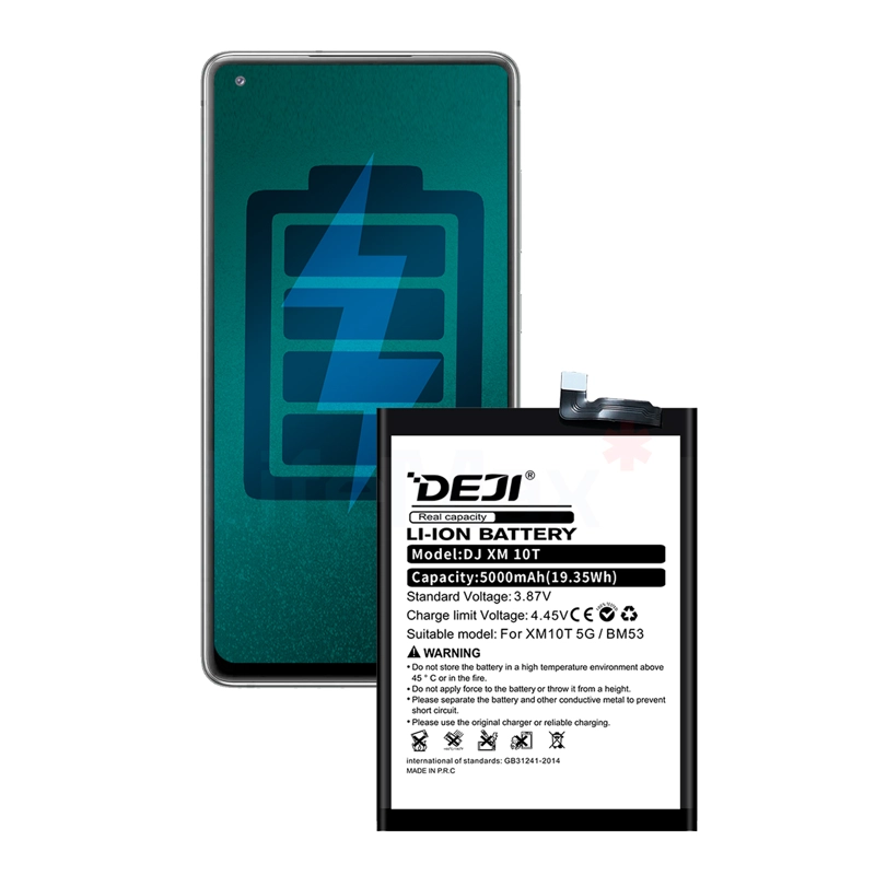 GENÉRICO BATERIA PARA XIAOMI 10T DEJI IC ORIGINAL CAPACIDAD 5000MAH