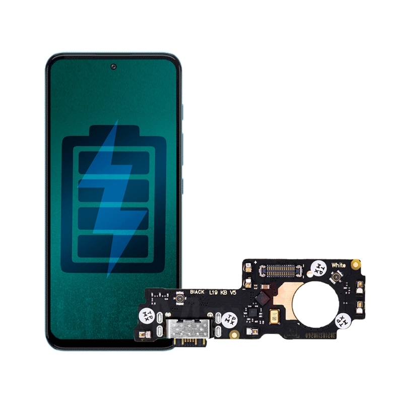 FLEX DE CARGA COMPATIBLE CON XIAOMI REDMI 10 CONECTOR TIPO C - 1