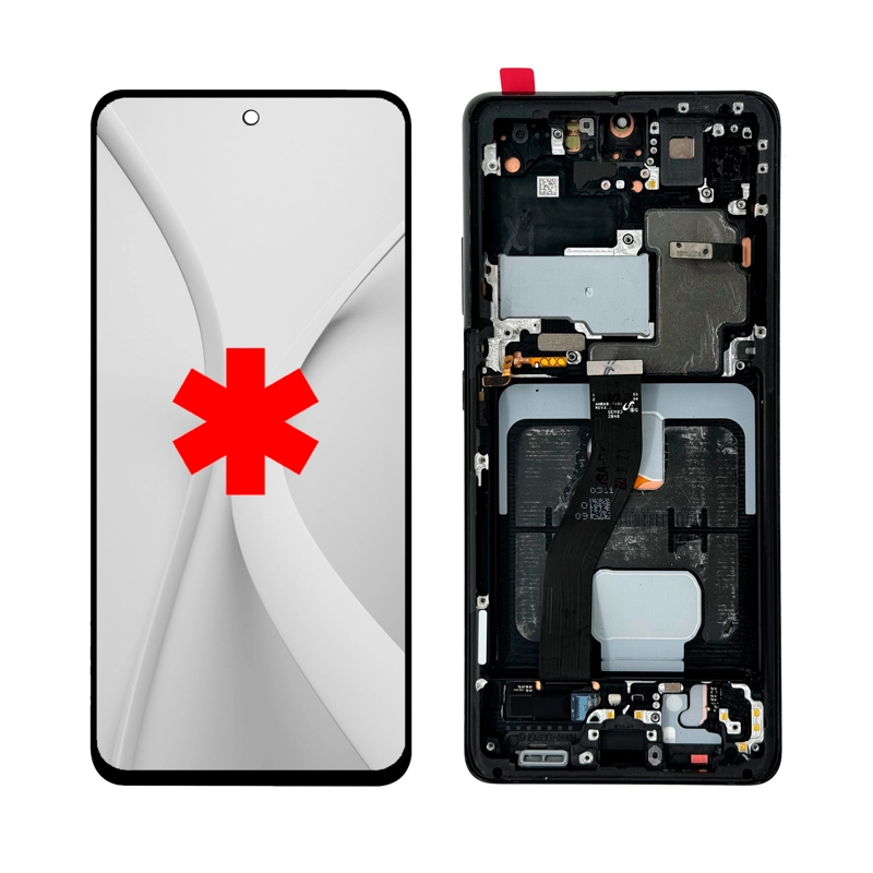 PANTALLA COMPATIBLE CON SAMSUNG S21 ULTRA CALIDAD ORIGINAL - 1