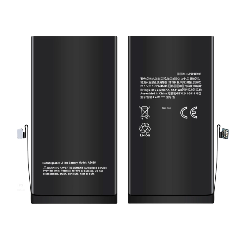 BATERIA COMPATIBLE CON IPHONE 13 3227MAH MAXIMA DURACION - 4