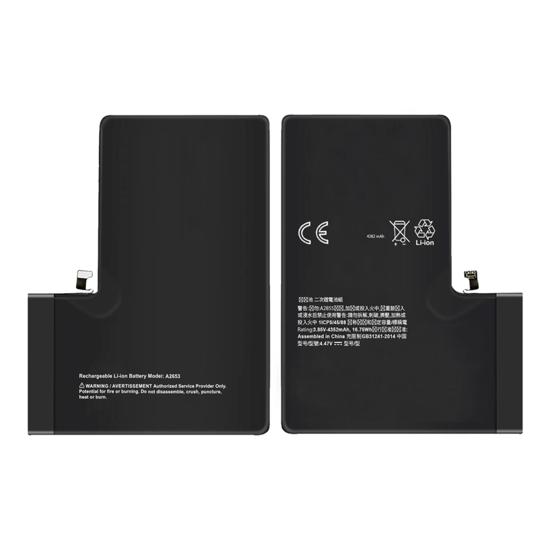 BATERIA PARA IPHONE 13 PRO MAX 4352MAH MAXIMA DURACION - 4